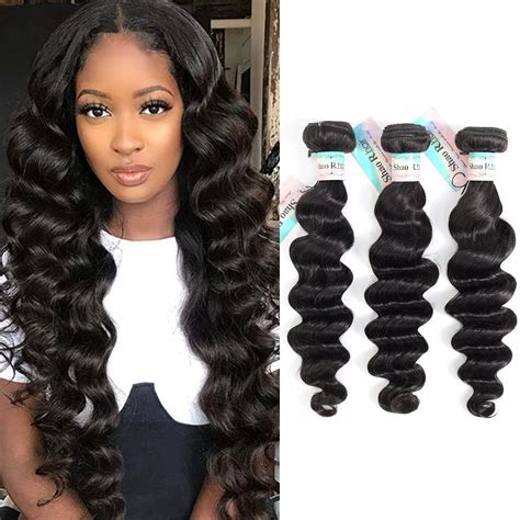 High Temperature Heat Resistant Synthetic Hair, Appearance and Soft Texture Is Very Close to Human Hair Bundles. . Amazon hair bundles